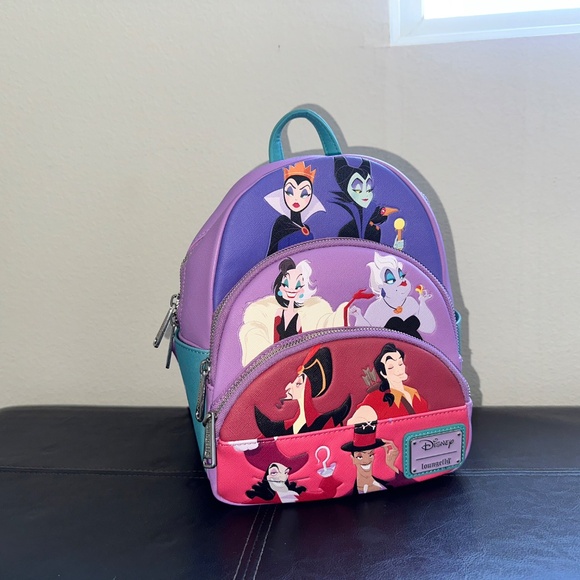 Loungefly Disney Villains Mini Backpack